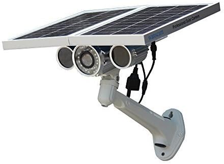 LOBZON Solar Power Panel WiFi IP Camera Battery 720P HD P2P Wireless CCTV Network Outdoor TF SD Card