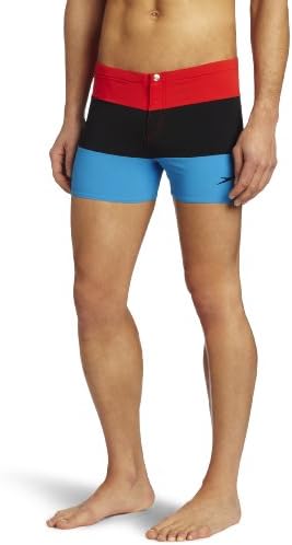 Speedo Men's Summit Square Leg Brief Swimsuit