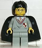 Review LEGO  / Lego Harry Potter Mini Figure - Harry with Gryffindor Shield Torso, Light Grey Legs, Black Cape with Stars