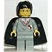 Lego Harry Potter Mini Figure - Harry with Gryffindor Shield Torso, Light Grey Legs, Black Cape with Stars