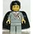 Lego Harry Potter Mini Figure - Harry with Gryffindor Shield Torso, Light Grey Legs, Black Cape with Stars