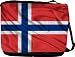 RikkiKnight Norway Flag Messenger Bag - Book Bag ***with matching coin purse wallet*** -School Bag -