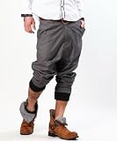 (メンズスタイル) MENZ-STYLE 【遊びを知ってる年上系ルック】リブ付きサルエルクロップドパンツ
