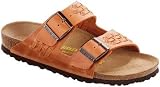Birkenstock Arizona Smooth Leather Style no 252271 Unisex Clogs Antique Brown Fine braid Eu 37 Normal Width