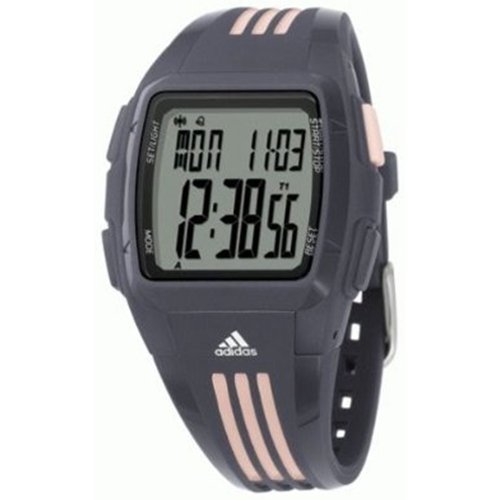 Adidas Women's Duramo ADP6004 Grey Resin Quartz Watch with Grey Dial