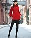 Apparel : Jessica Simpson Double-Breasted Coat with Blouson Sleeves