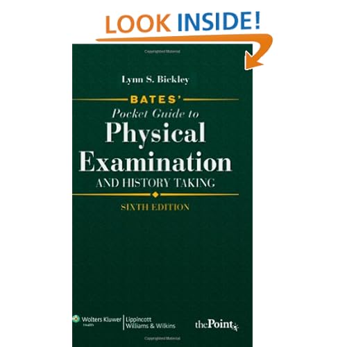Bates' Pocket Guide to Physical Examination and History Taking