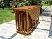 Wooden Garden Furniture Stowaway Set Round
