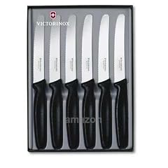 Victorinox 5.1133.6 Tafelmesser-Geschenkset schwarz