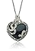 Sterling Silver Marcasite and Blue Gold Stone title=