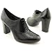 ALFANI Ricky Black Heels Oxfords Shoes Womens Size 8