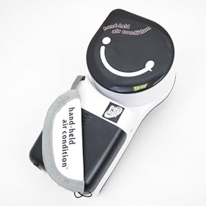 GSI Quality Mini Handheld Air Conditioner Cooling Fan Powered By Batteries Or USB - For Sports Hiking Camping Airplanes Etc.