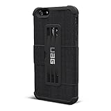 【日本正規代理店品】URBAN ARMOR GEAR iPhone 6s Plus/6 Plus (5.5インチ)用フォリオケース ブラック UAG-IPH6PLSF2-BLK