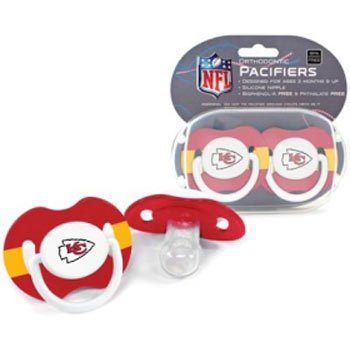 Kansas City Chiefs Pacifiers - 2 Pack