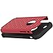 PASONOMI iPhone 6 Case, Hybrid Stud Rhinestone Bling Armor Defender Case Cover for Apple iPhone 6 4.7 inch with Dazzling Diamond (Red)