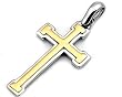Silver Plain Cross Pendant Size: 35mm