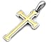 Silver Plain Cross Pendant Size: 35mm