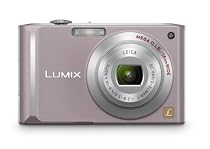 Panasonic Lumix DMC-FX55P 8.1MP Digital Camera with 3.6x Wide Angle MEGA Optical Image Stabilized Zoom (Pink)