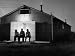 Pawnee Acre Community Building During a Wesnesday Night Social Artists Photographic Poster Print by Howard Sochurek, 12x16
