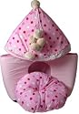 Pink Pet House With Pom Poms