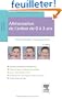 Alimentation de l'enfant de 0 � 3 ans