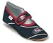 BECK Gymnastikschuhe, Turnschuhe 202 Racer Klett Schwarz