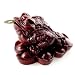 Three Legged Toad Money Frog Sitting on Ingots W/coin Chan Chu Symbol of Prosperity in Feng Shui