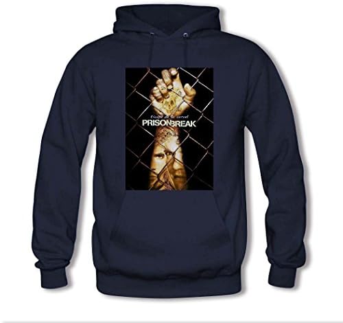 YFO22 Prison Break Fashion Long Sleeve Hoodies For boy's Small Blue
