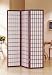 3 Panel Cherry Oriental Shoji Screen / Room Divider