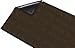 Guardian Golden Series Dual-Rib Indoor Wiper Floor Mat, Vinyl/Polypropylene, 3'x5', Chocolate