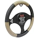 Streetwize Leather Steering Wheel Cover Cream