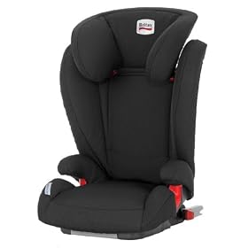 Britax Kidfix Isofit Group 2/3 Booster Seat (Max/Black)