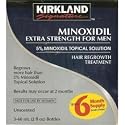 Minoxidil-5% Extra Strength Hair Regrowth for Men, 6 Month Supply