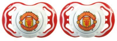 Manchester United FC 2 Pack Soothers,Dummies