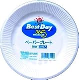 ベストデイ　ペーパープレート１８ｃｍ