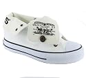 LEVIS HORSE HI TOP TRAINERS WHITE