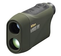 Nikon LRF 550 Laser-Distanzmesser (Messbereich 10-500m, Distant Target Priority, wasserdichtes Akkufach, 180g)