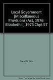 Local Government (Miscellaneous Provisions) Act 1976 : Elizabeth II. 1976. Chapter 57