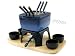 Kitchen & Housewares : Swissmar Montblanc Meat Fondue, 15 piece, Blue