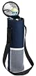 K�hltasche f�r eine 1,5 Liter Flasche - Nylon dunkelblau - 10,5 x 34,5 cm