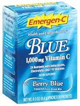 Emergen-C Blue (10 packets) by Alacer Corp.