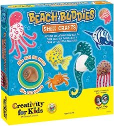 Creativity For Kids Beach Buddies Shell Kit; 2 Items/Order