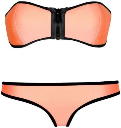ACEFAST INC New Arrival Hot Sexy Zip Swimwear Bikini Swimsuit Sets (S(US4-US6))