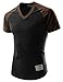 Unisex Slim Fit Casual V-neck Short Sleeve Contrast Raglan Tshirts