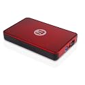 Memup - Kiosk LS Mini s&eacute;ries - Disque dur externe portable 2,5" - USB 3.0 - 500 Go - Rouge