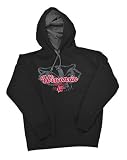 University of Wisconsin Badgers Women's Black Hooded Sweatshirt