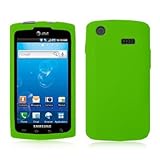 Neon Green Soft Silicone Gel Skin Cover Case for Samsung Captivate i897