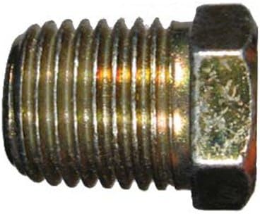 Eaton Aeroquip 2082-8S Steel Pipe Fitting, Hex Head Plug, 1/2" NPT Male