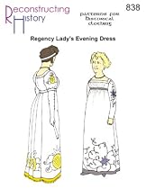 1790 -1810 Regency Evening Dress Pattern