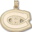 Montreal Canadiens "C" Logo 5/8" Charm/Pendant -14K/10K, Stainless Steel or Gold Plated